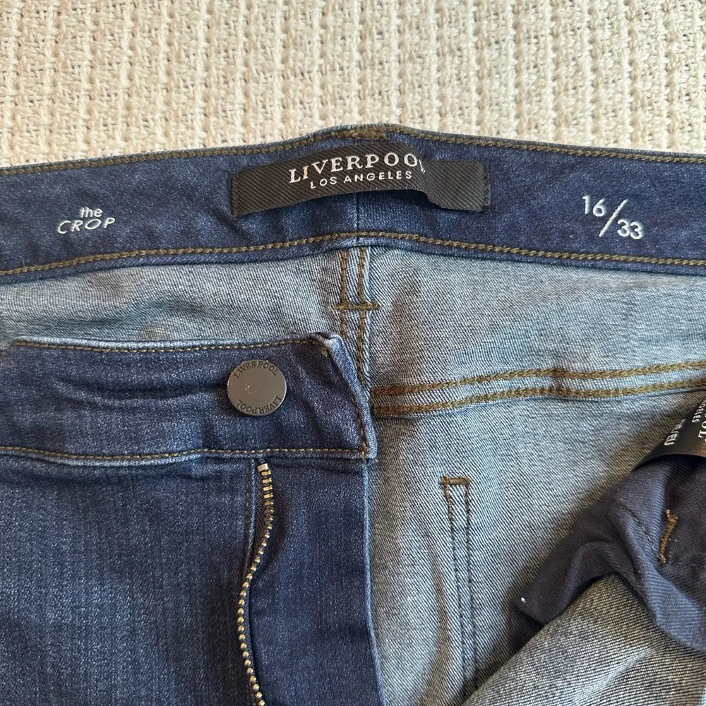 Liverpool Jeans Company Dark‎ Blue Ankle Jeans - Picture 5 of 9